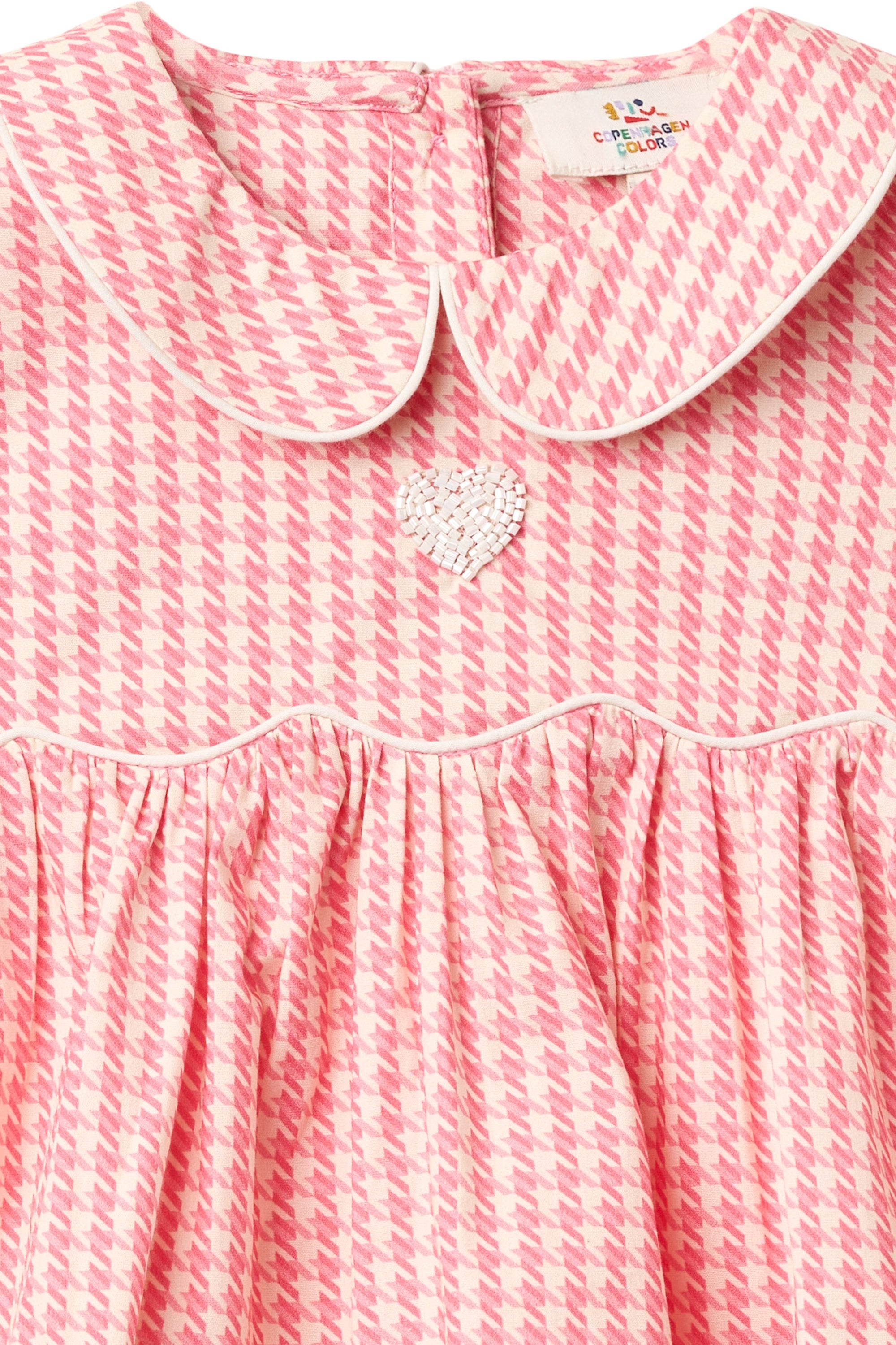 HOUNDSTOOTH SS BLOUSE