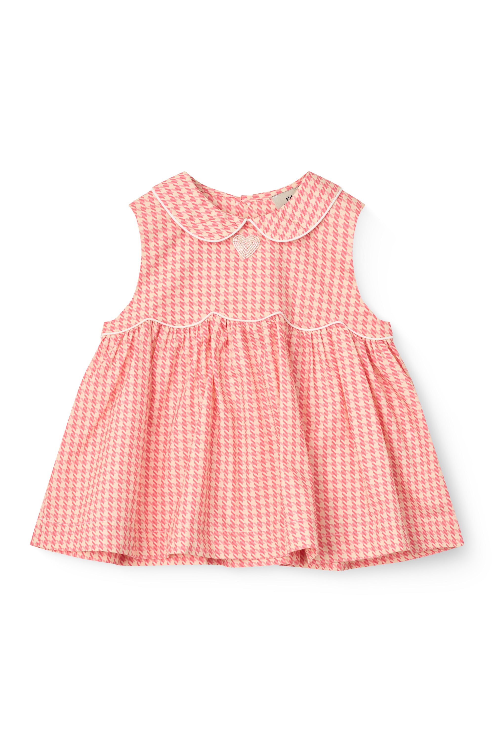 HOUNDSTOOTH SS BLOUSE