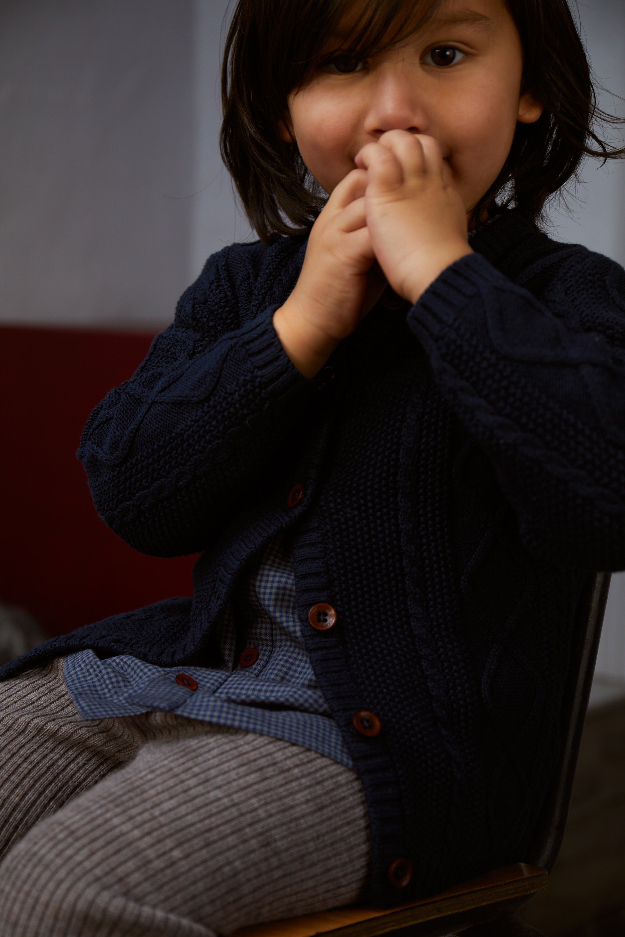 KNITTED CARDIGAN