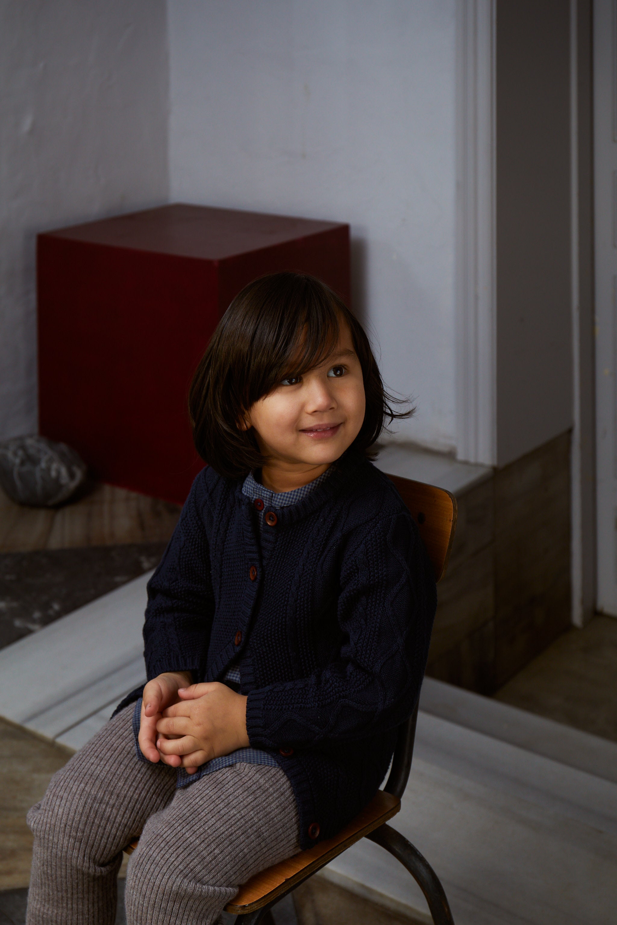 KNITTED CARDIGAN