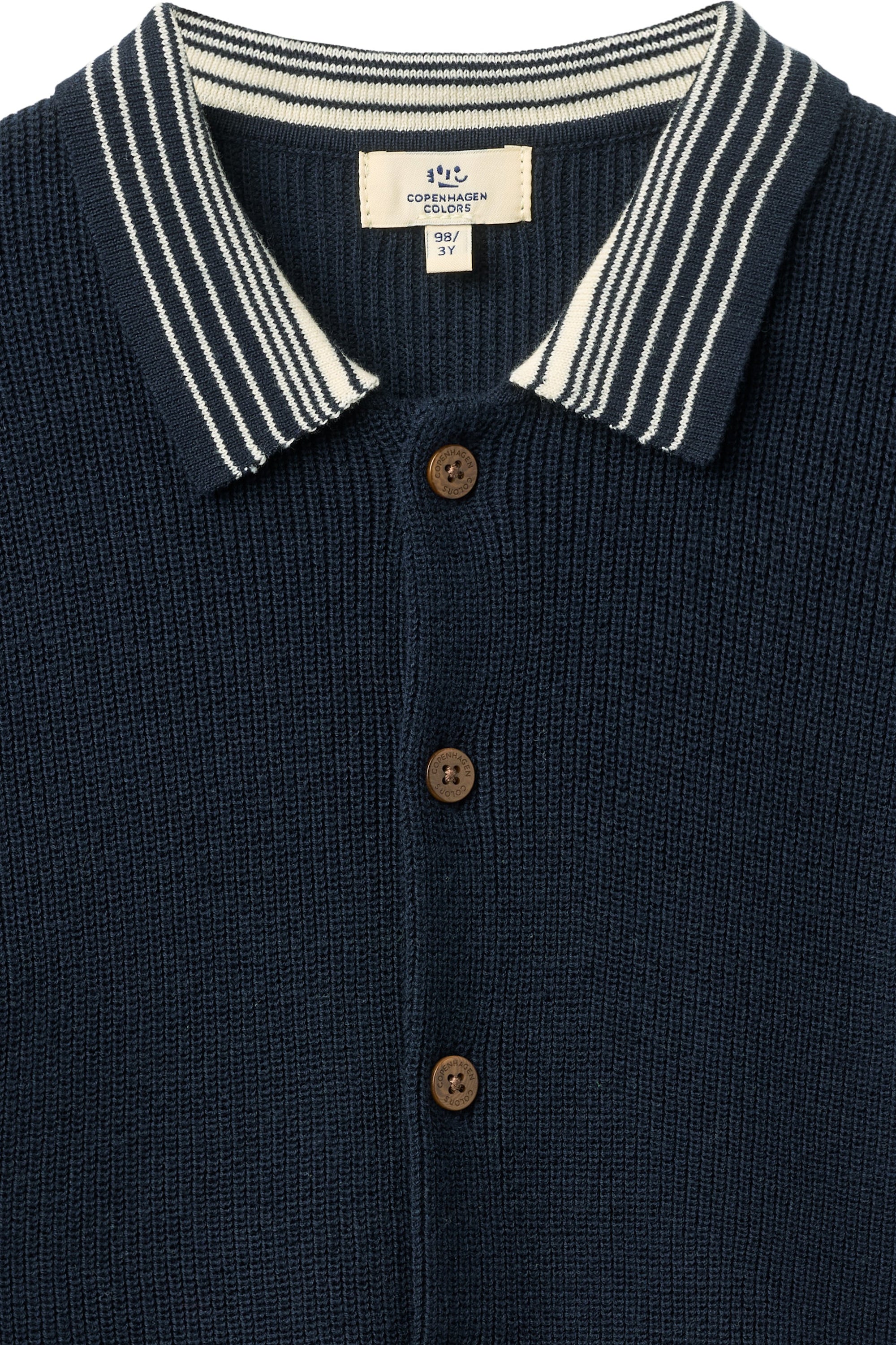 KNITTED CHECKERED POLO