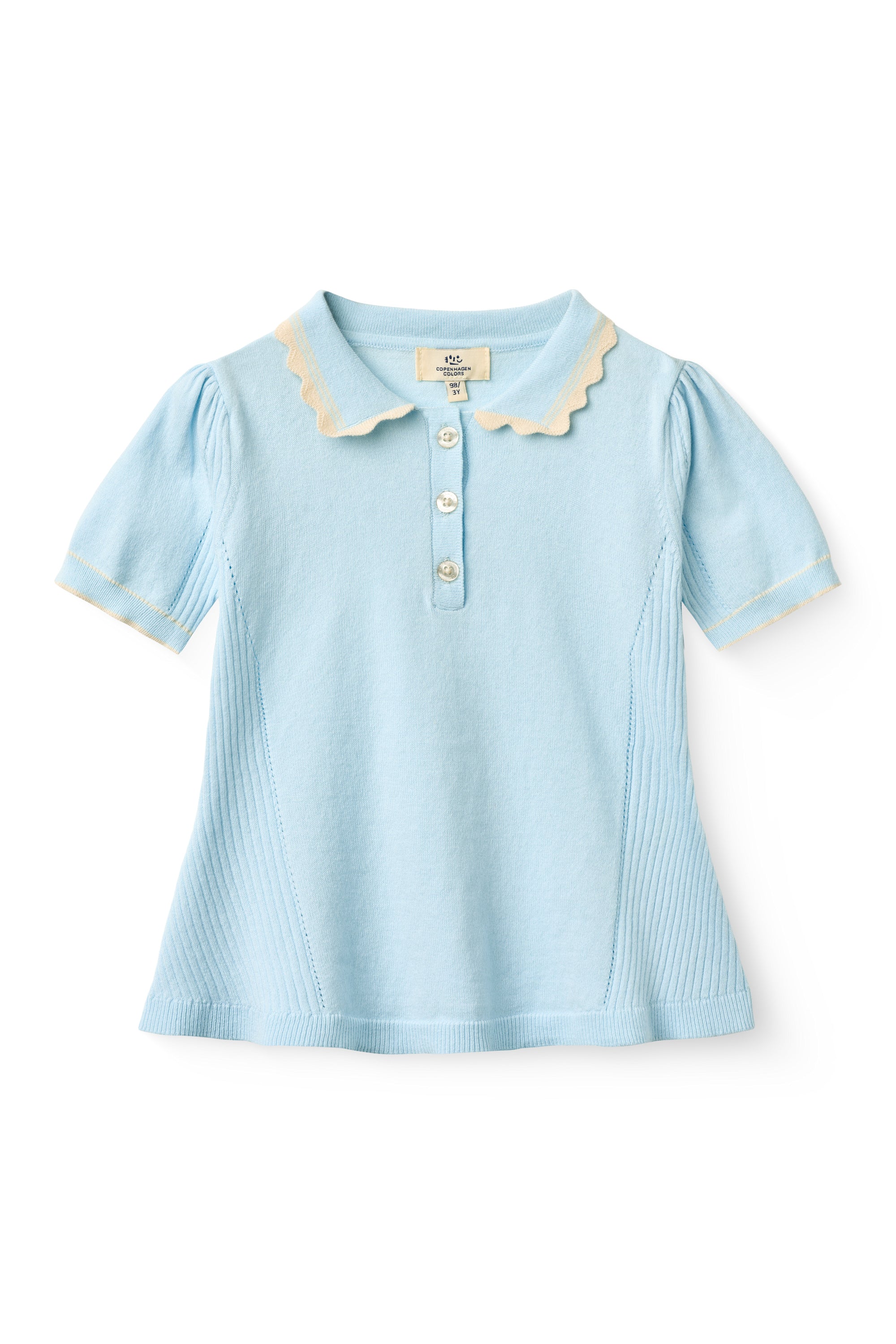 KNITTED PEPLUM BLOUSE