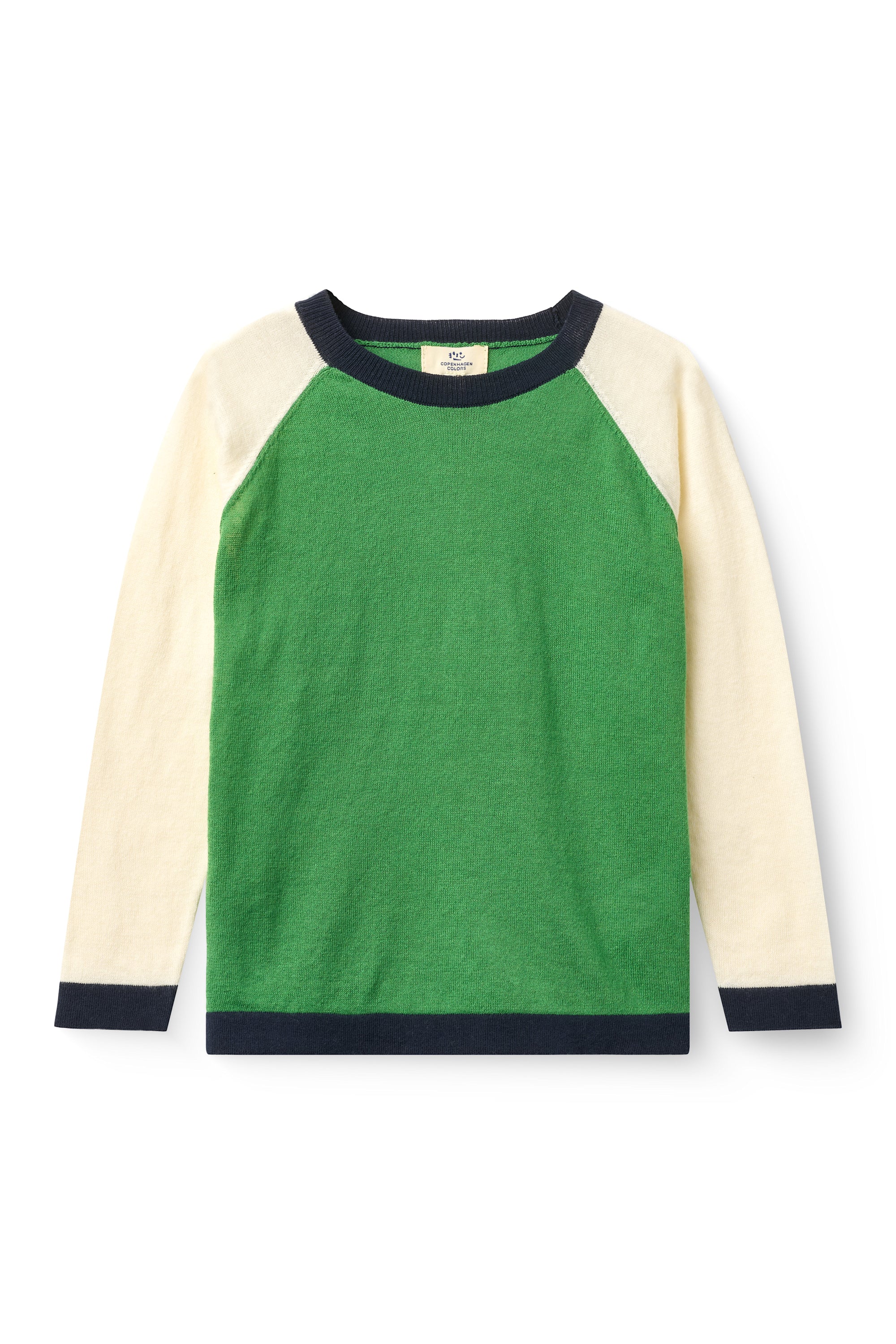 LT KNITTED CLR BLOCK TOP