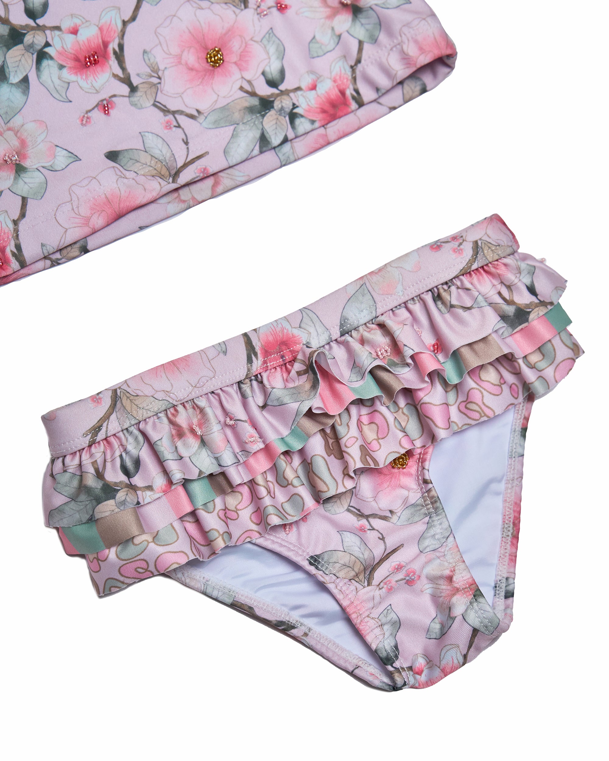 2 Piece Hand Beaded Swimwear
