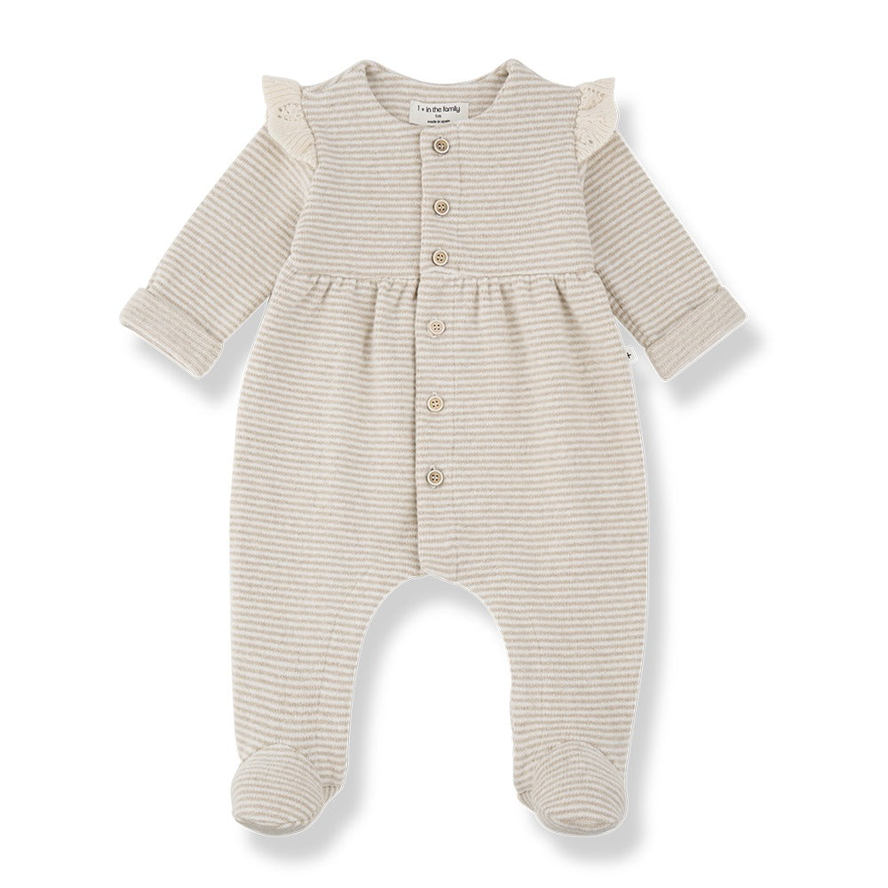 ORLEANS GIRLY JUMPSUIT W/FEET
