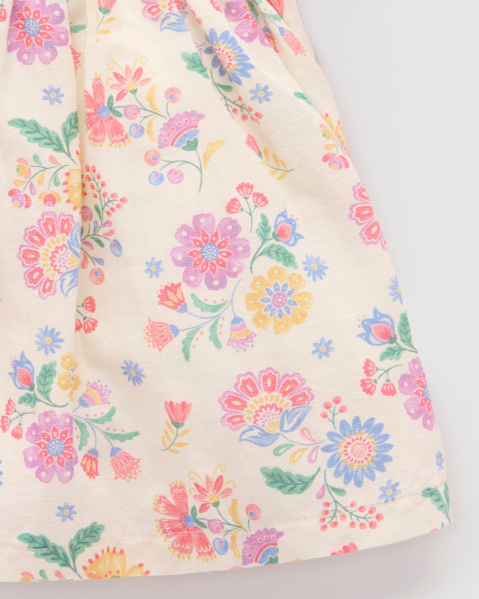Linen Dress & Headband