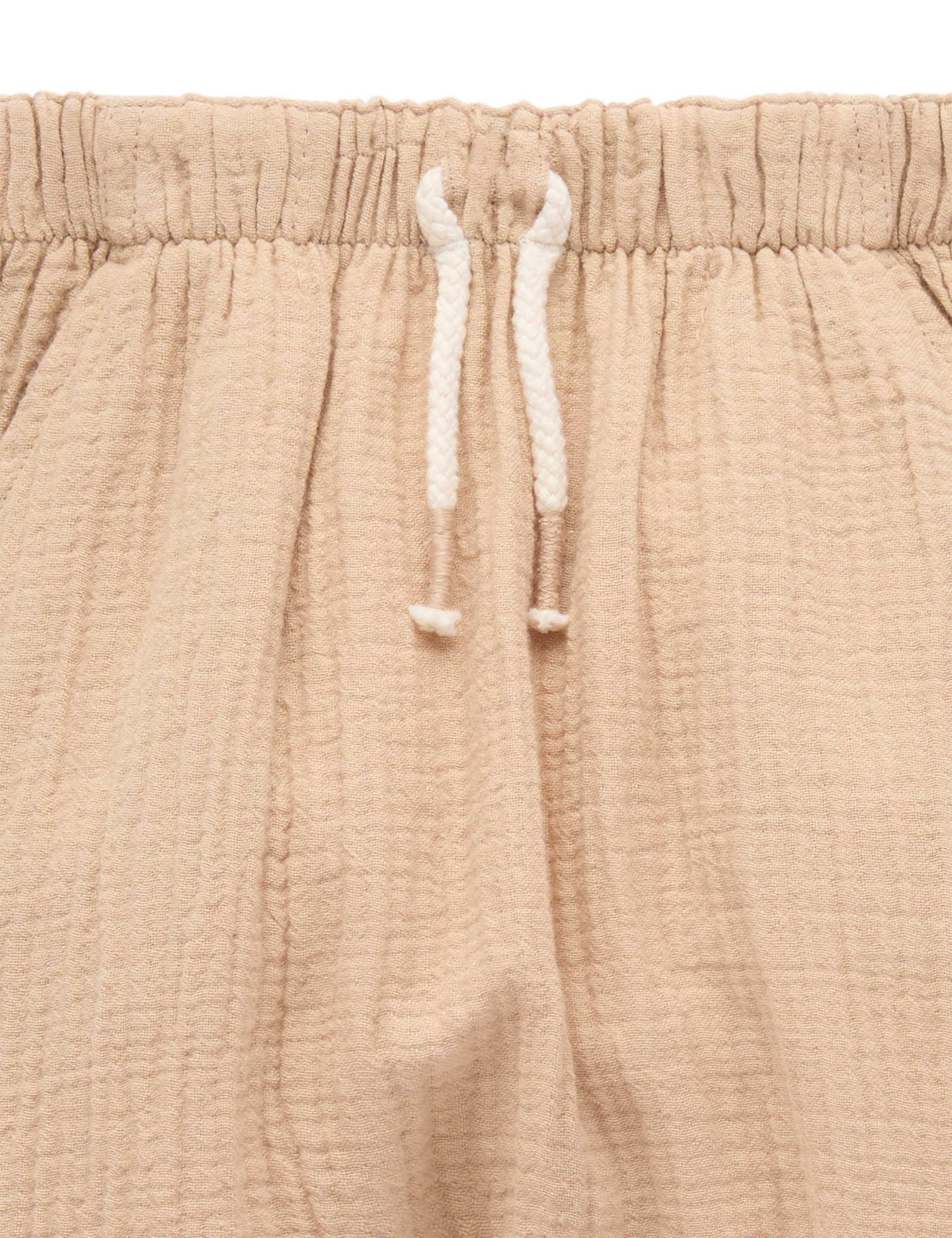 Slouchy Crinkle Cotton Pants
