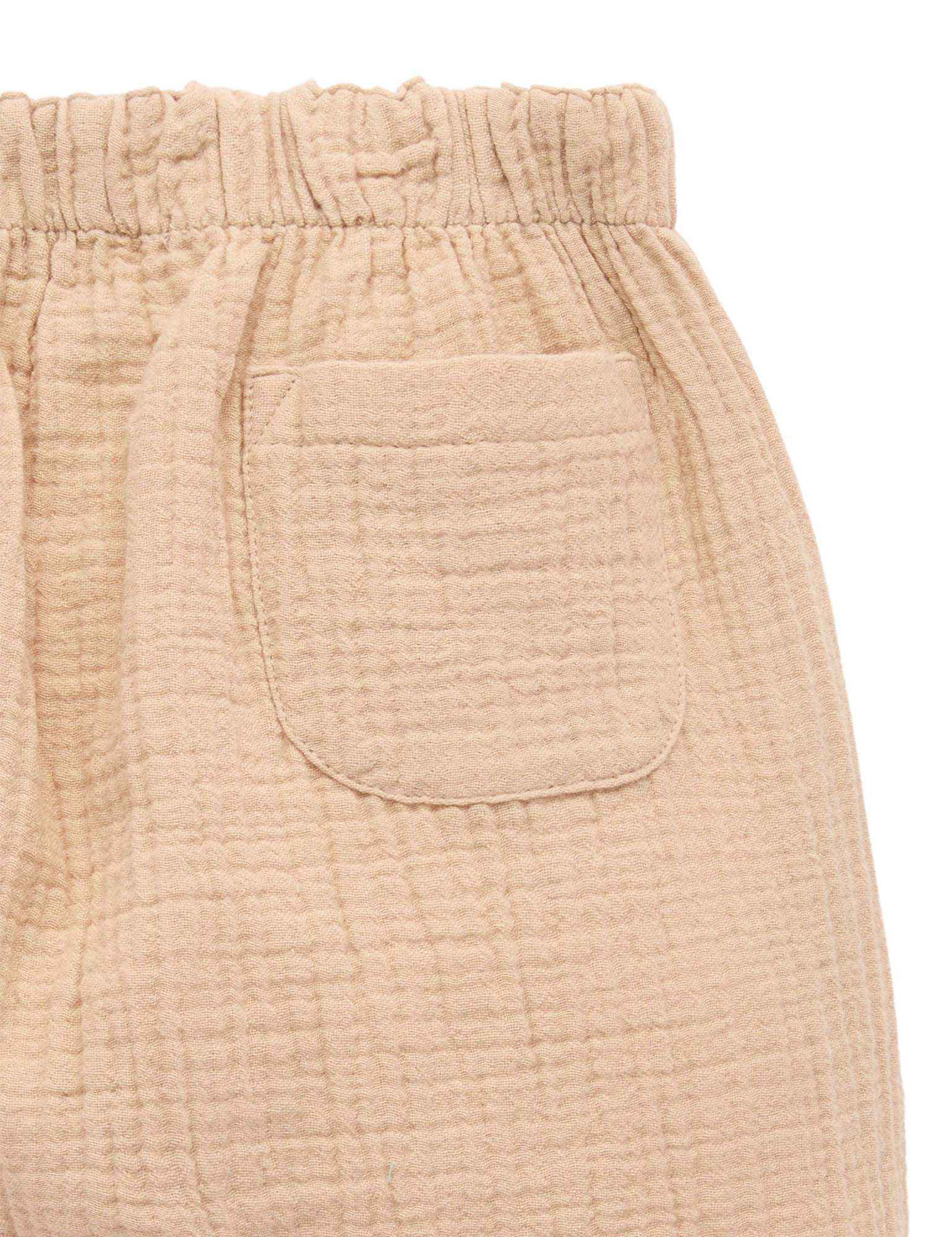 Slouchy Crinkle Cotton Pants