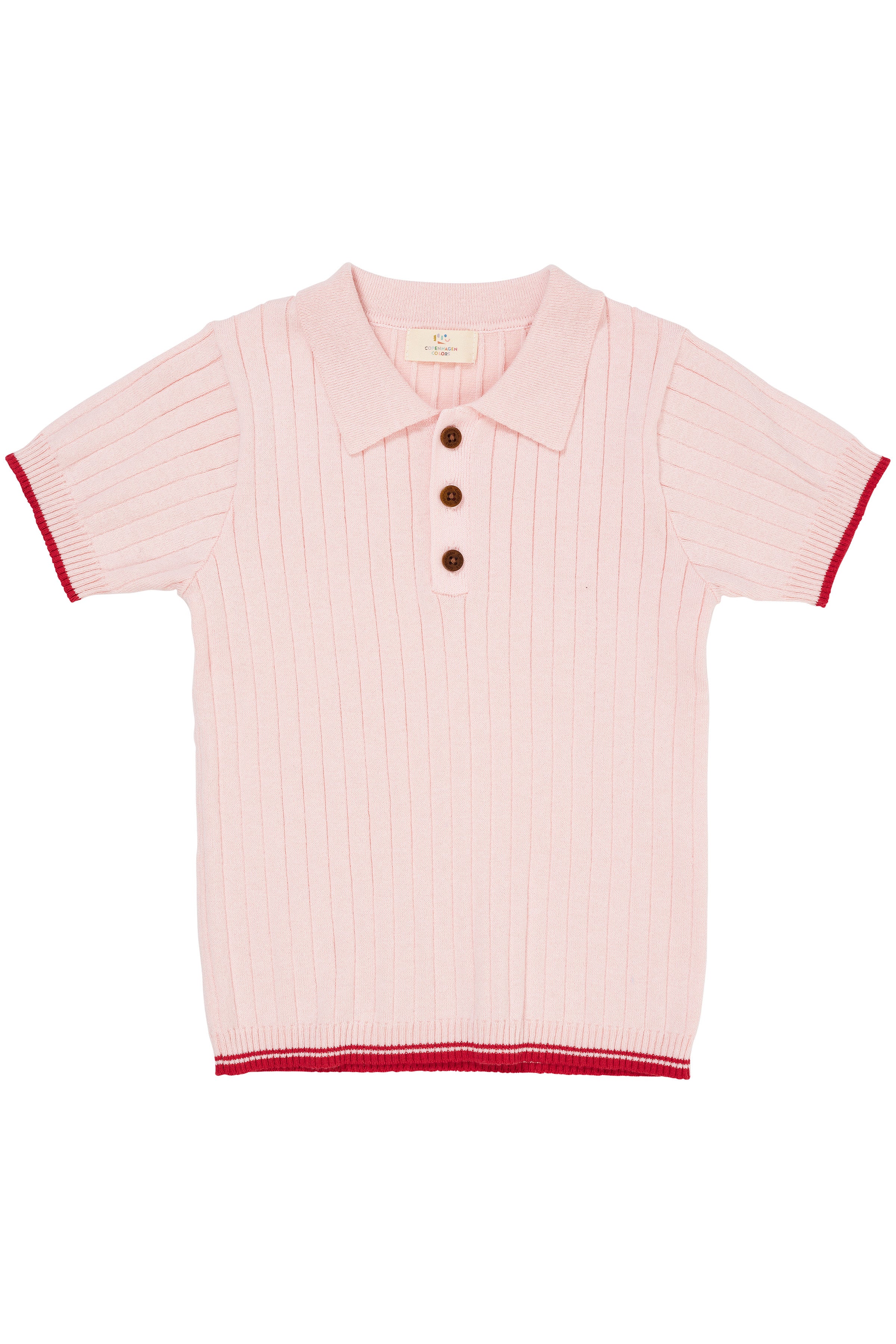 RIB KNITTED POLO