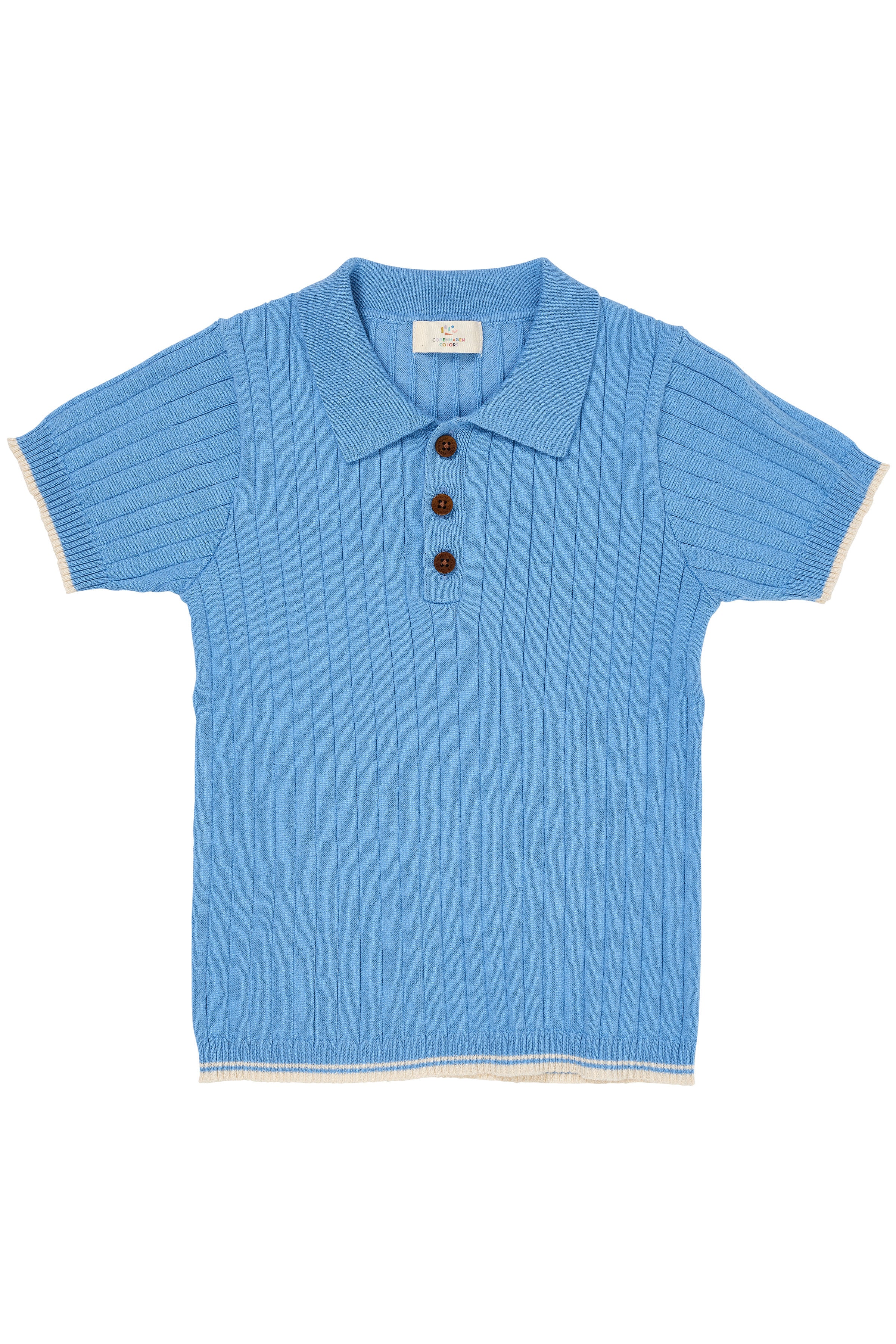 RIB KNITTED POLO