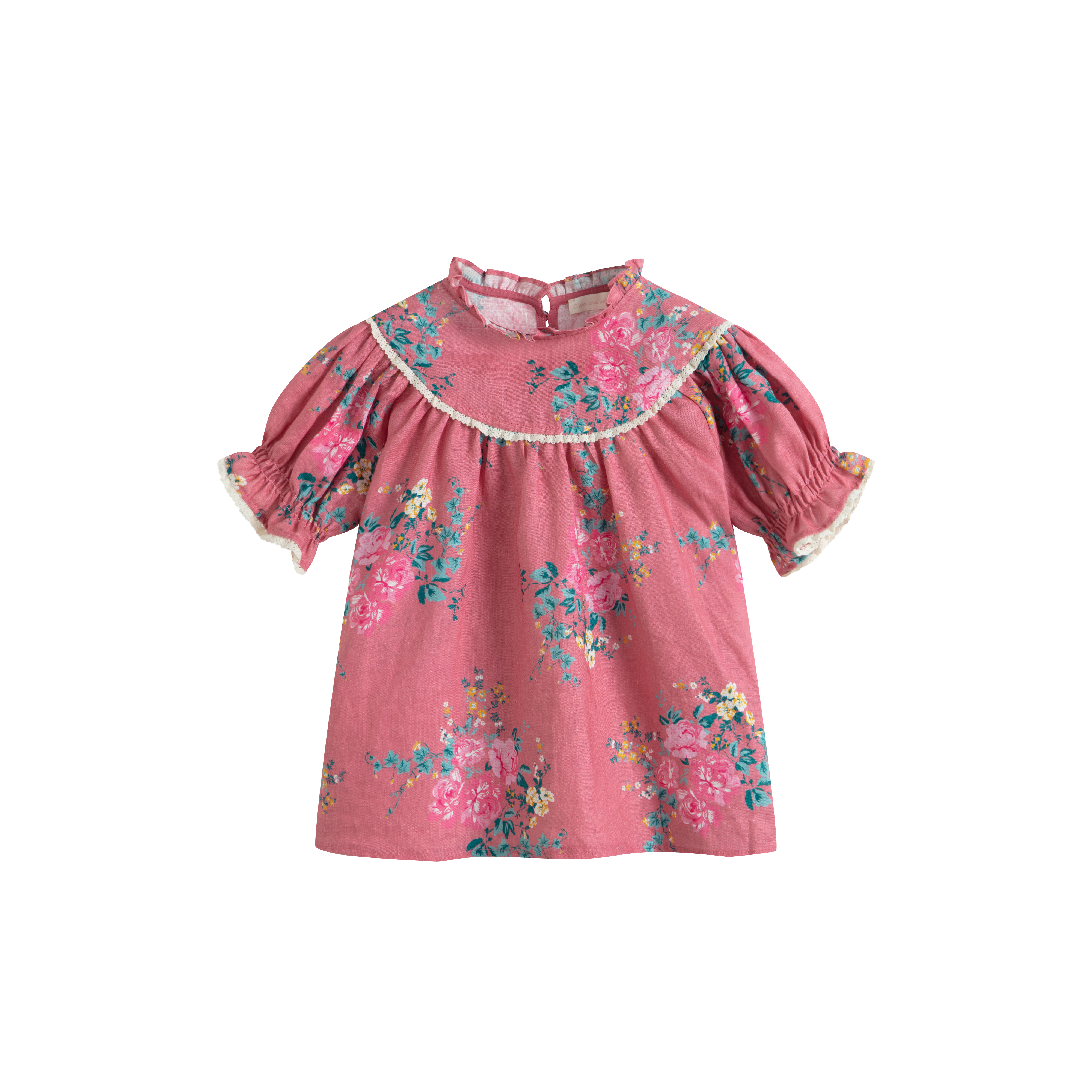 Kaya Shirt Pink Flowers
