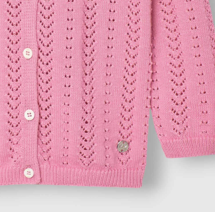 Girl's Knit Cardigan "Travesia"