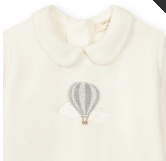 AIR BALLOON VELOUR FOOTIE