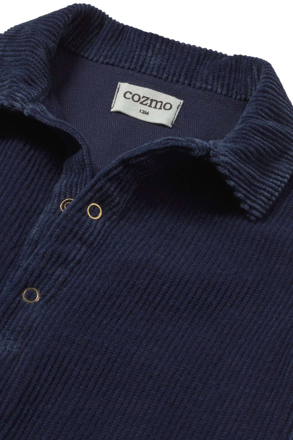 Denim Corduroy Baby Jumpsuit