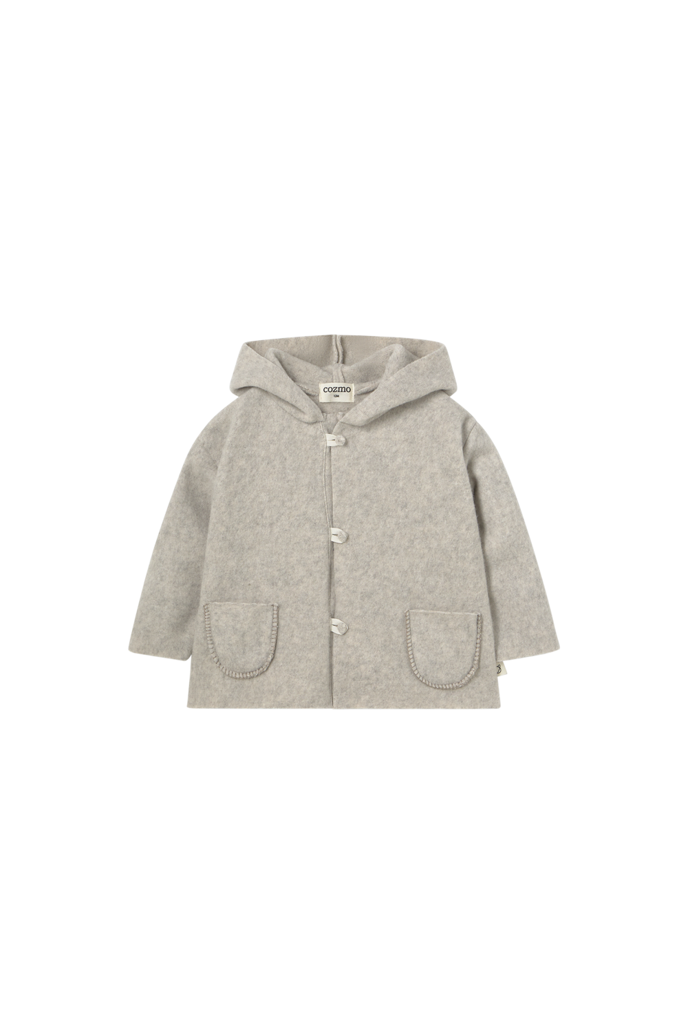 Soft Mélange Bamboo Tunis coat