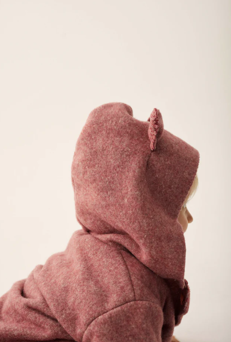 Soft Mélange Bamboo Tunis coat