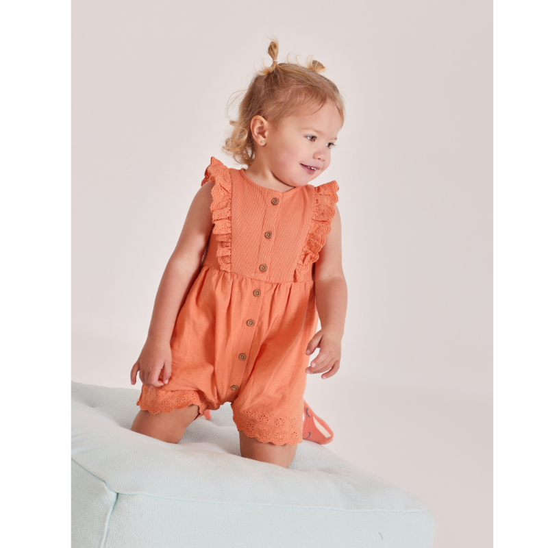 Batiste Embroidery Jumpsuit