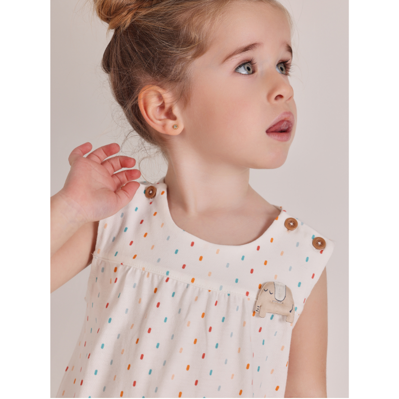 Knit Play Suit Printed