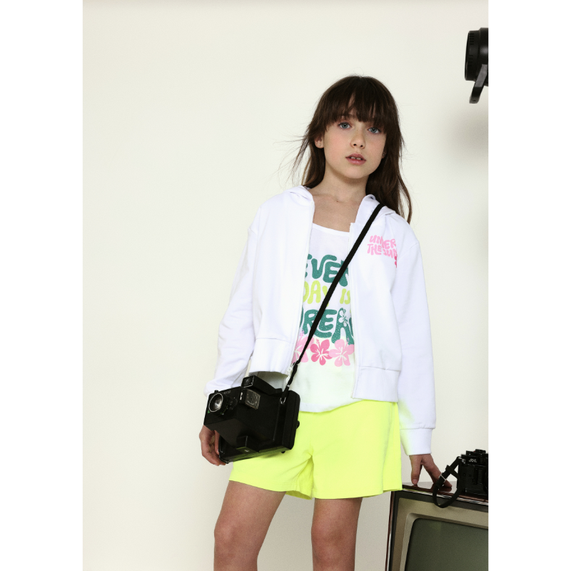 Fluorescent Fleece Shorts