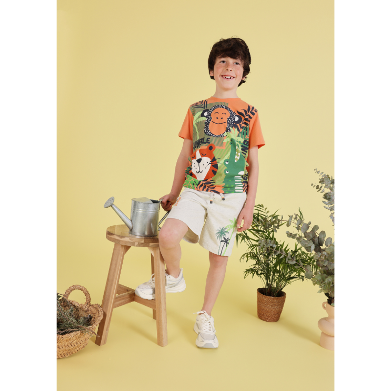 Fleece Bermuda Shorts