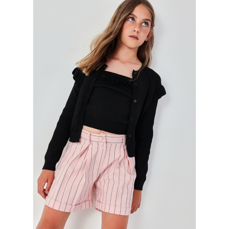 Girl's Striped Shorts