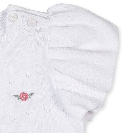 ORGANIC POINTELLE SWEATER