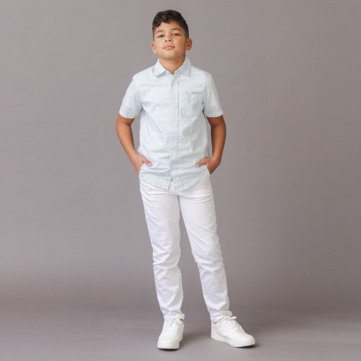 LINEN SHORT SLEEVE SHIRT