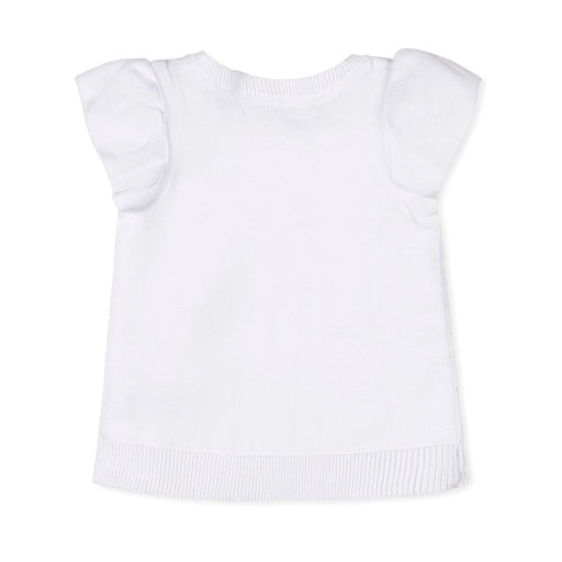 ORGANIC POINTELLE SWEATER