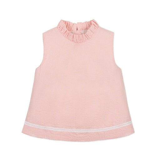 ORGANIC SEERSUCKER TOP