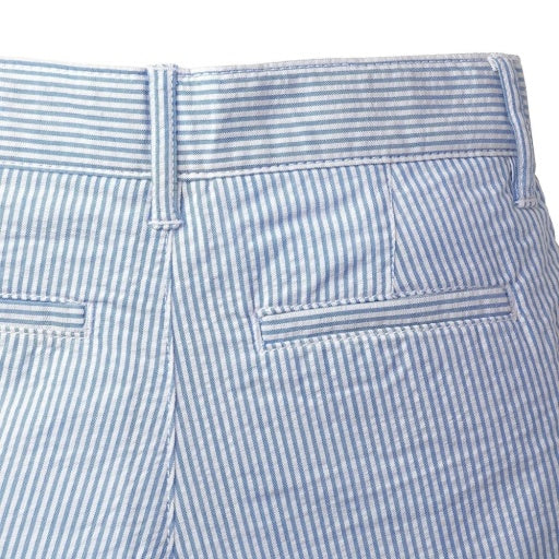 ORGANIC SEERSUCKER SUIT PANT