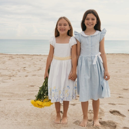 LINEN DRESS WITH COLLAR