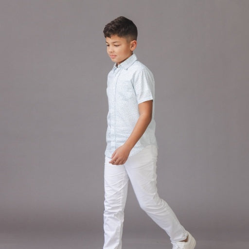 LINEN SHORT SLEEVE SHIRT